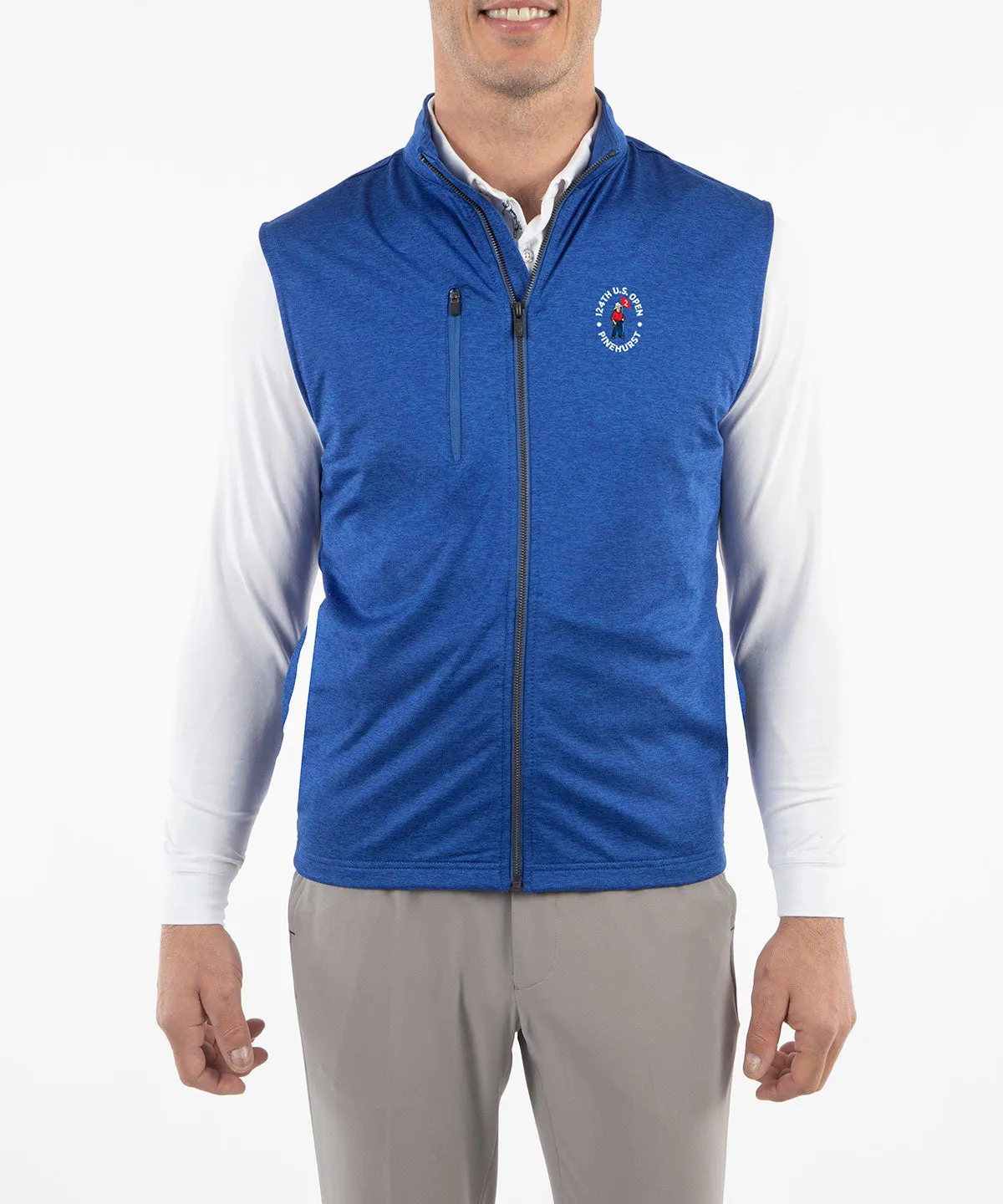 124th U.S. Open Men's Bobby Jones Jersey Zip-Front Gamer Vest