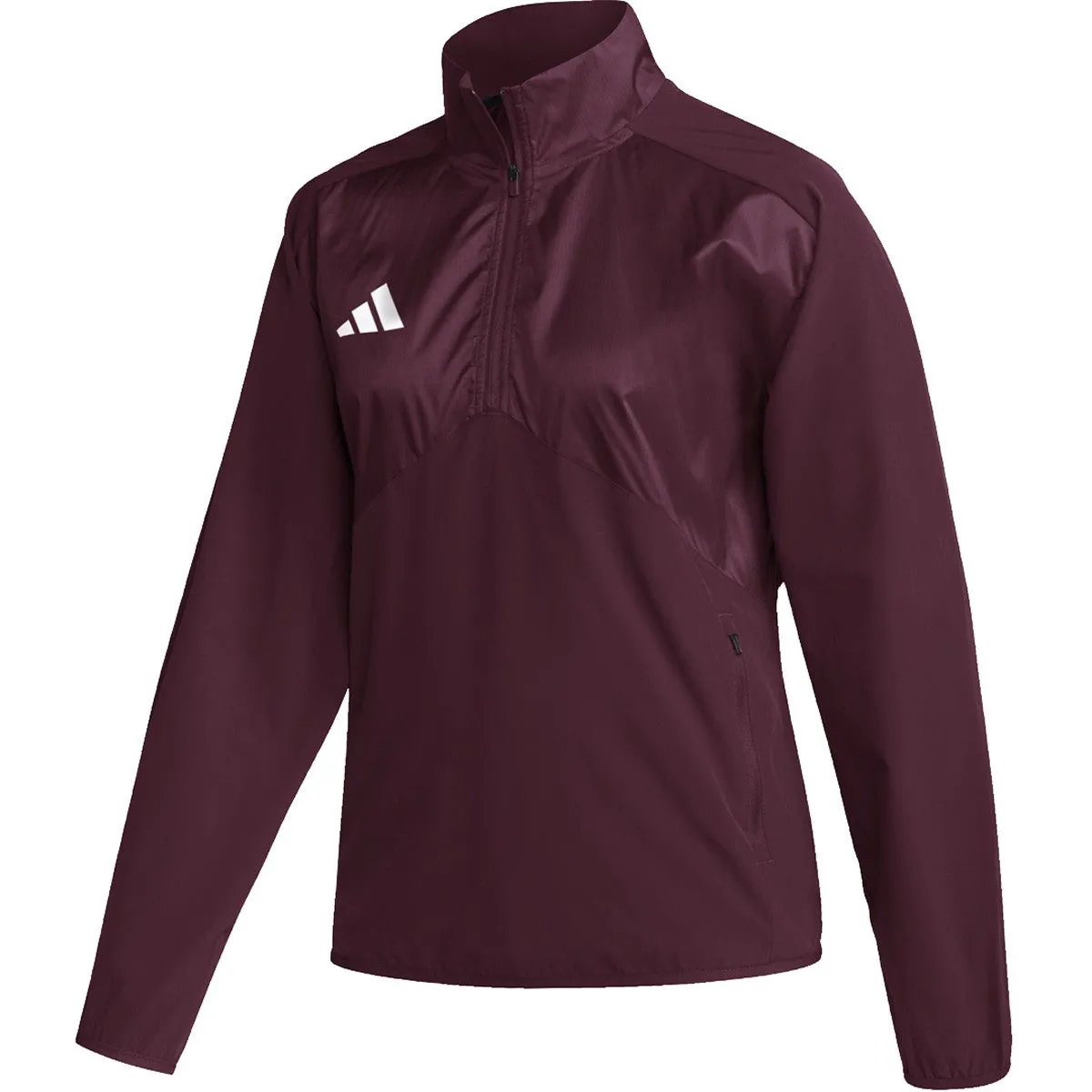 adidas Women's Sideline Woven 1/4 Zip Jacket