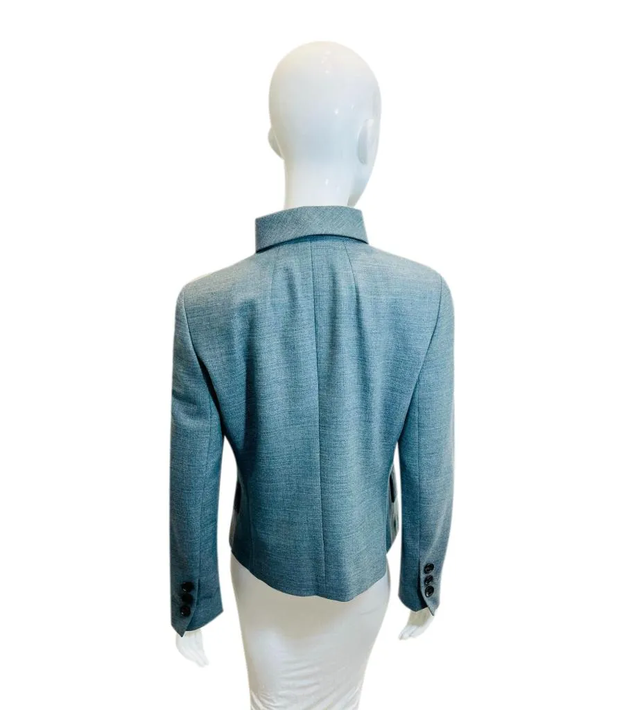 Akris Wool, Cashmere & Silk Jacket. Size 10US