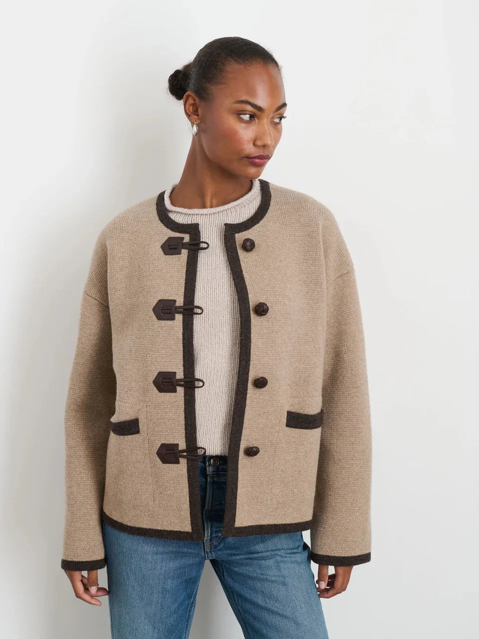 Alex Mill - Aubree Sweater in Merino Wool (Oatmeal)