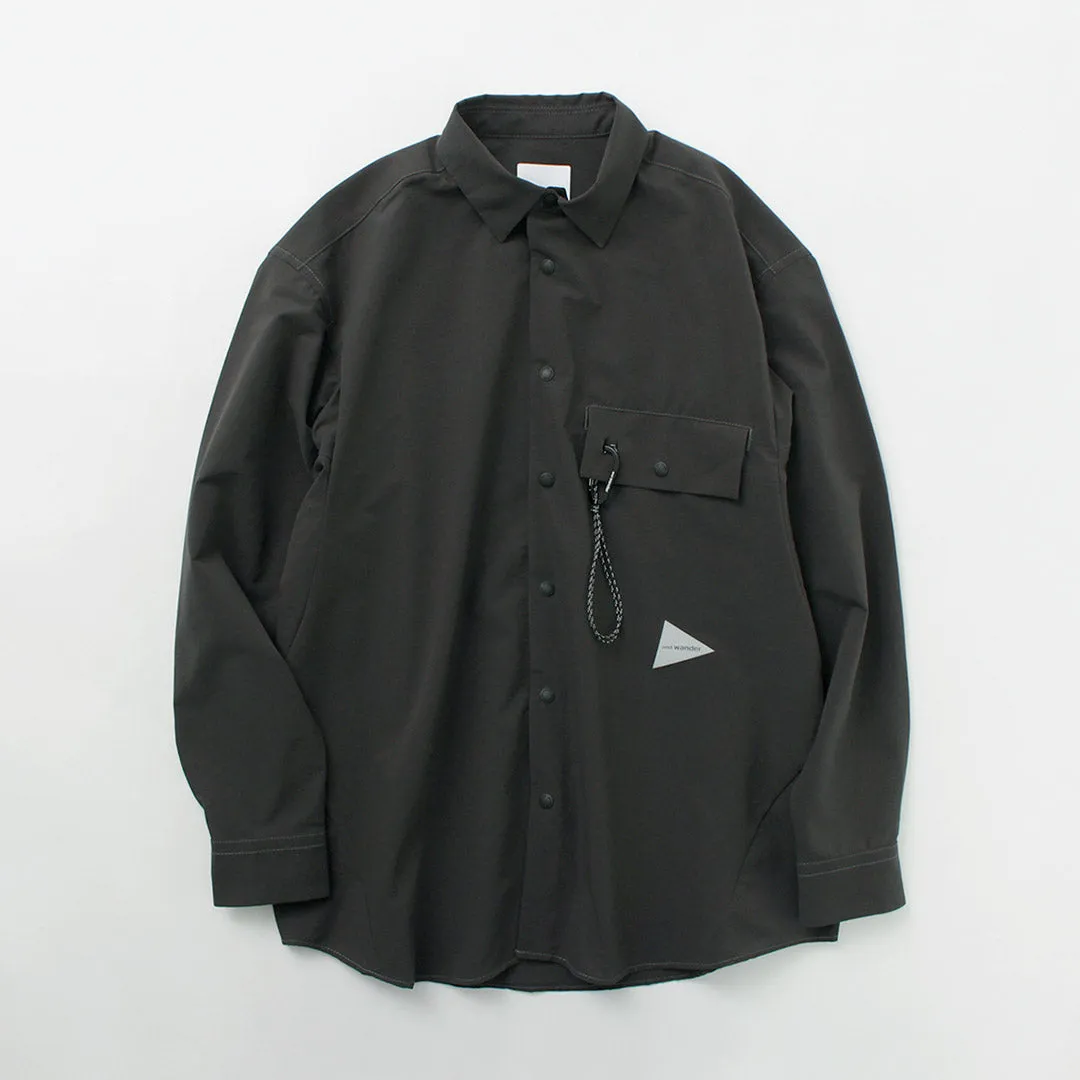 AND WANDER / Dry Breathable  Long Sleeve Shirt