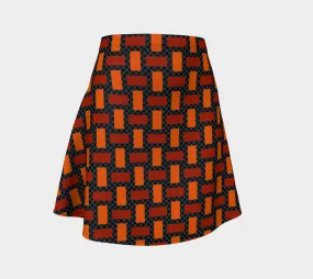 Autumn Figures Flare Skirt