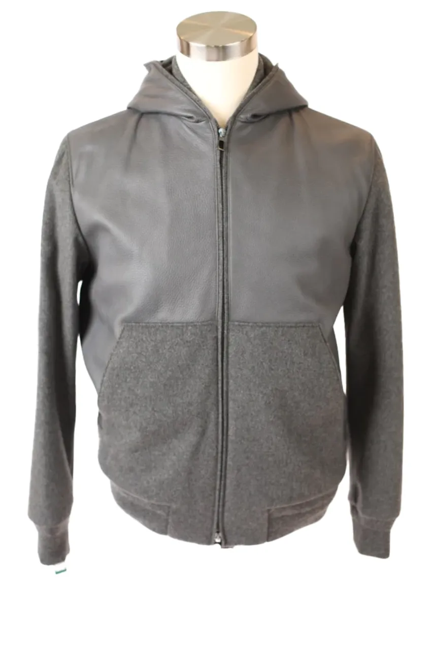 Baby Cashmere Leather Jacket