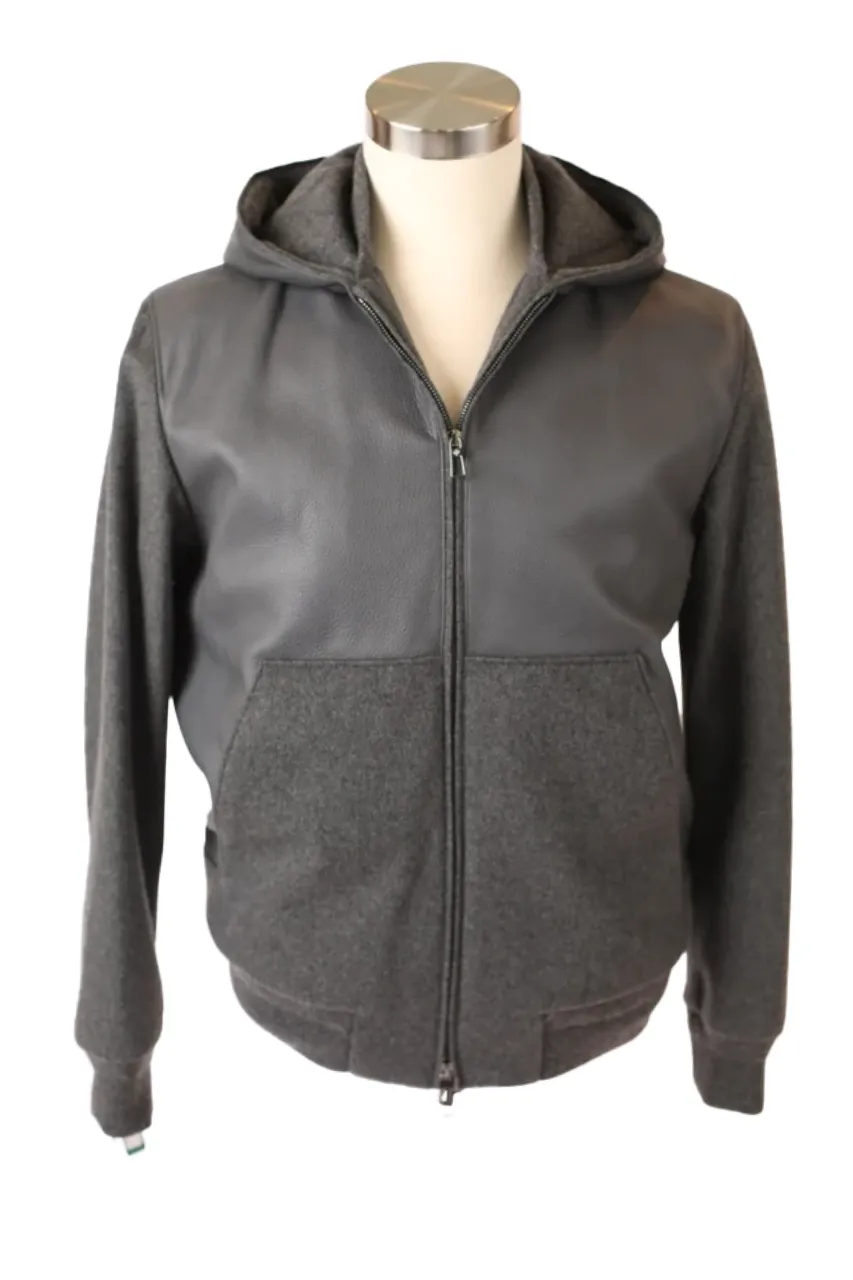 Baby Cashmere Leather Jacket