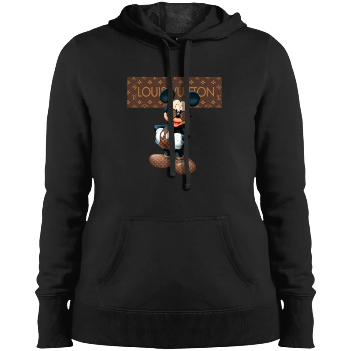 Best Louis Vuitton Mickey Mouse Shirt Women Hooded Sweatshirt