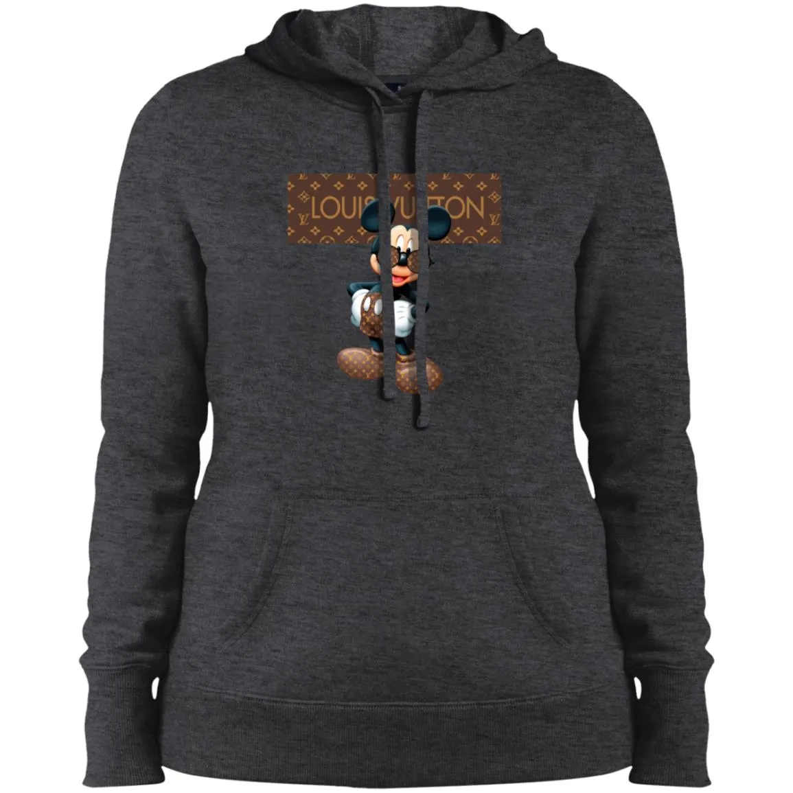 Best Louis Vuitton Mickey Mouse Shirt Women Hooded Sweatshirt