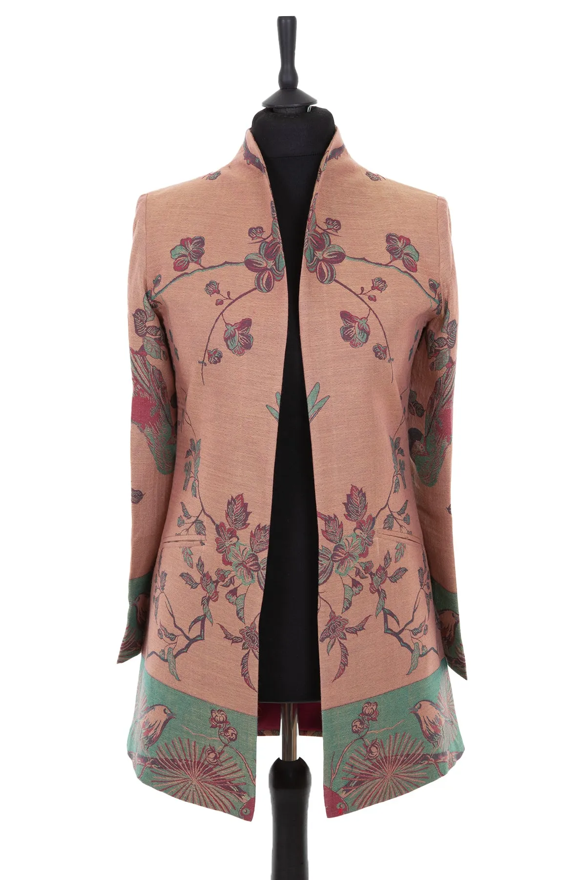 Bhumi Jacket in Dusty Pink