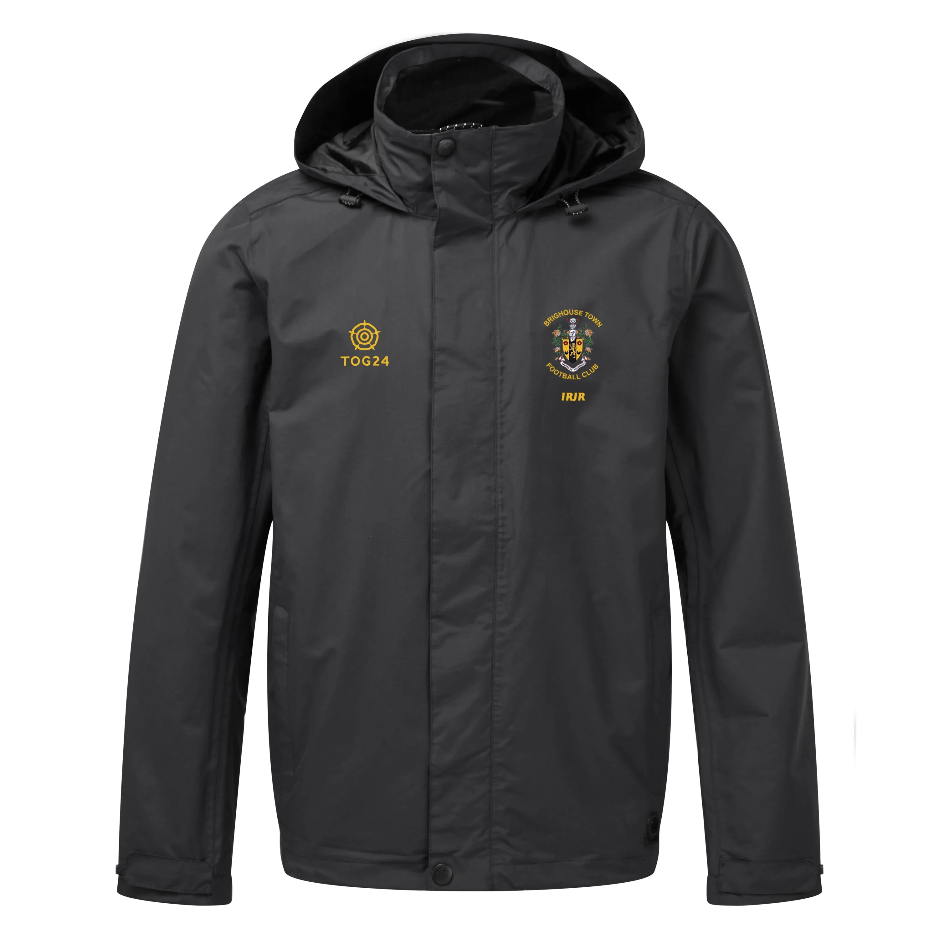 Brighouse Town FC Mens - Airton Waterproof Jacket Black