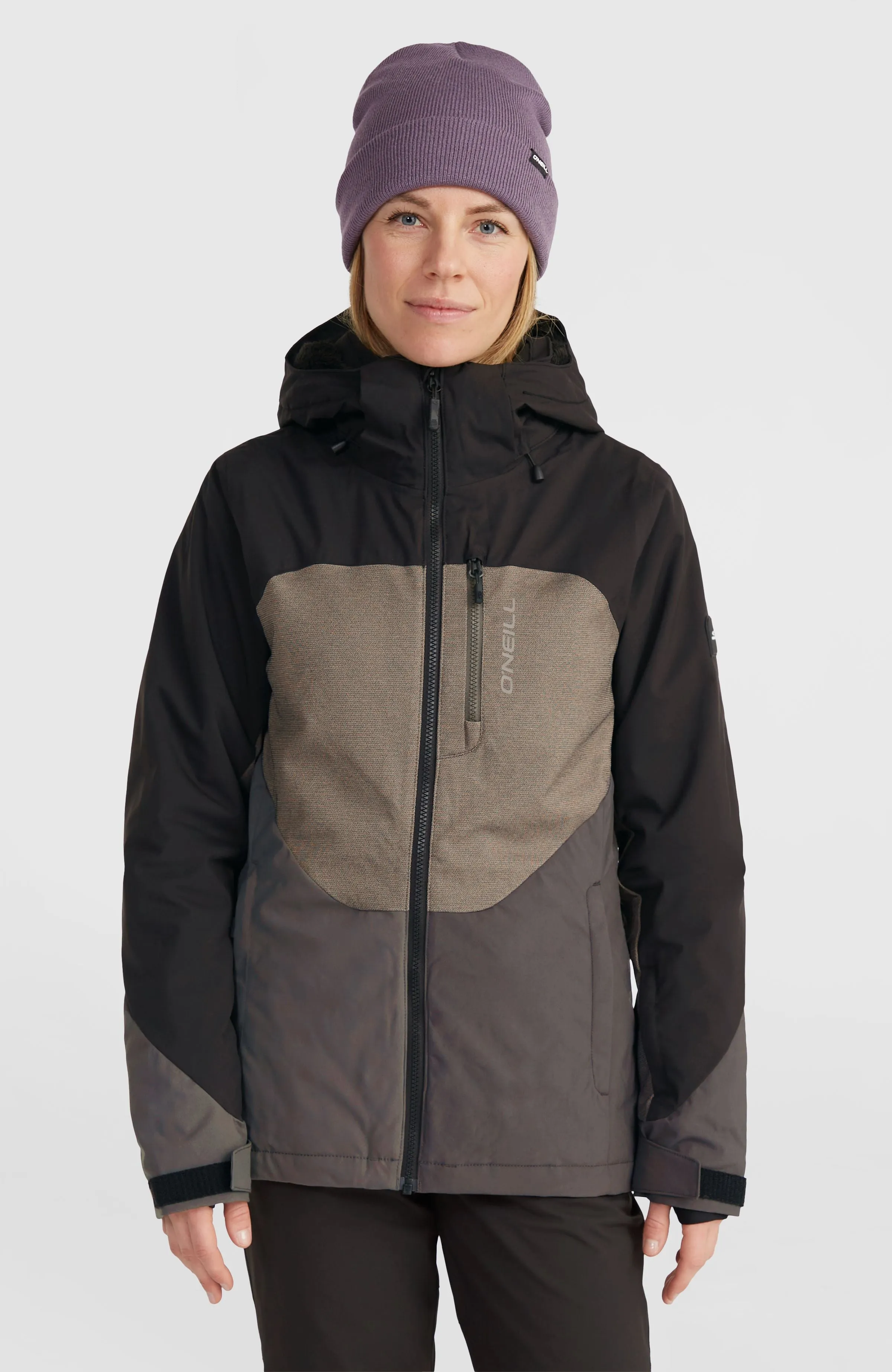 Carbonite Snow Jacket | Black Out Colour Block