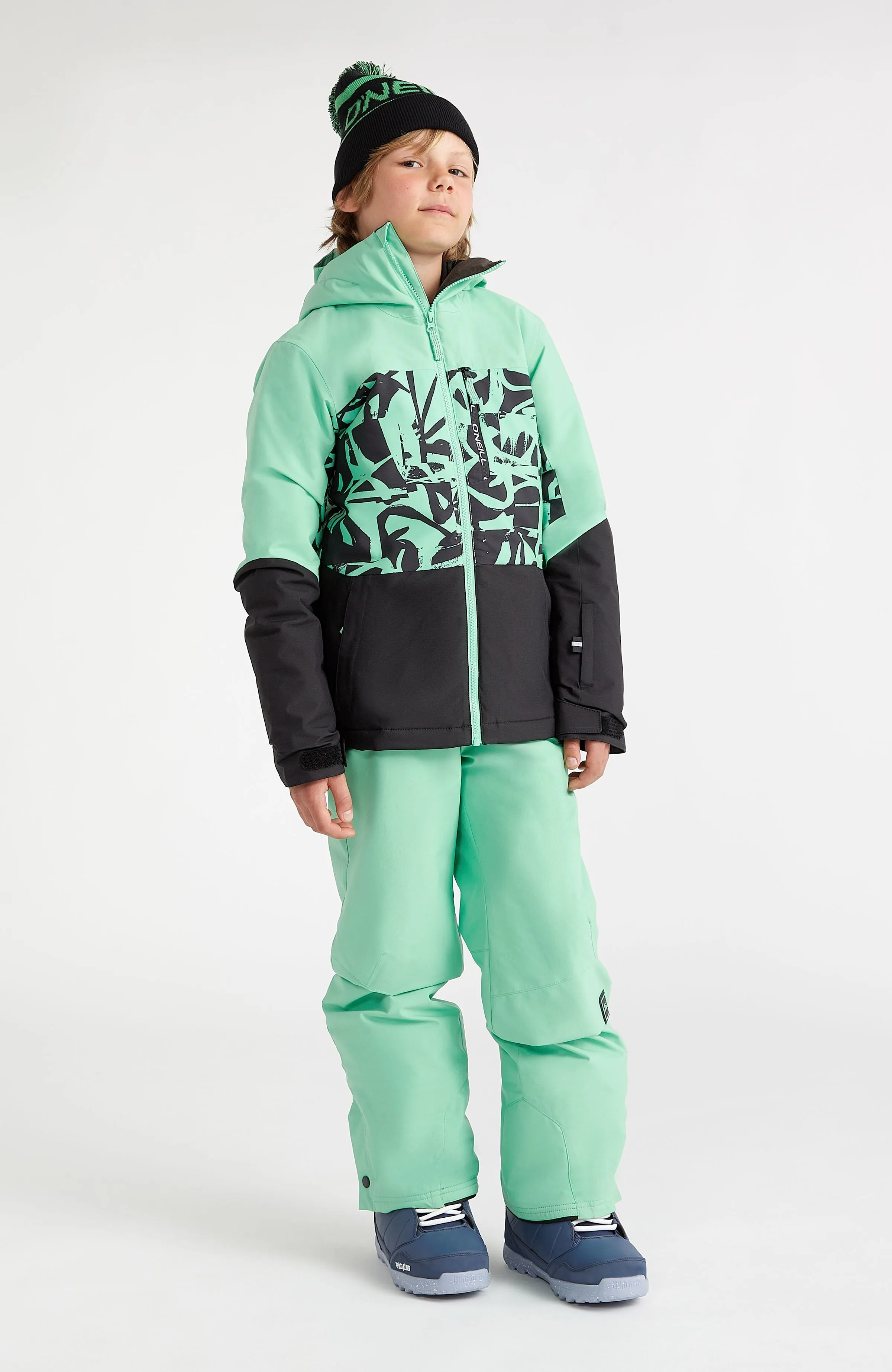 Carbonite Snow Jacket | Green Scribble