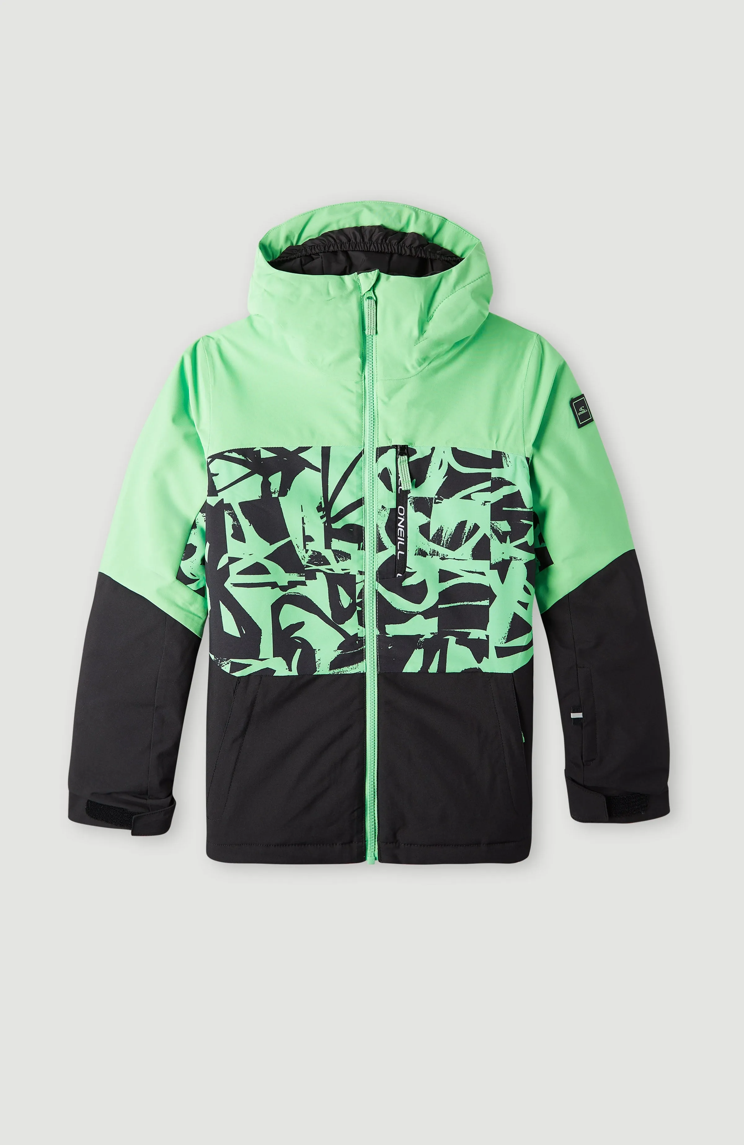 Carbonite Snow Jacket | Green Scribble