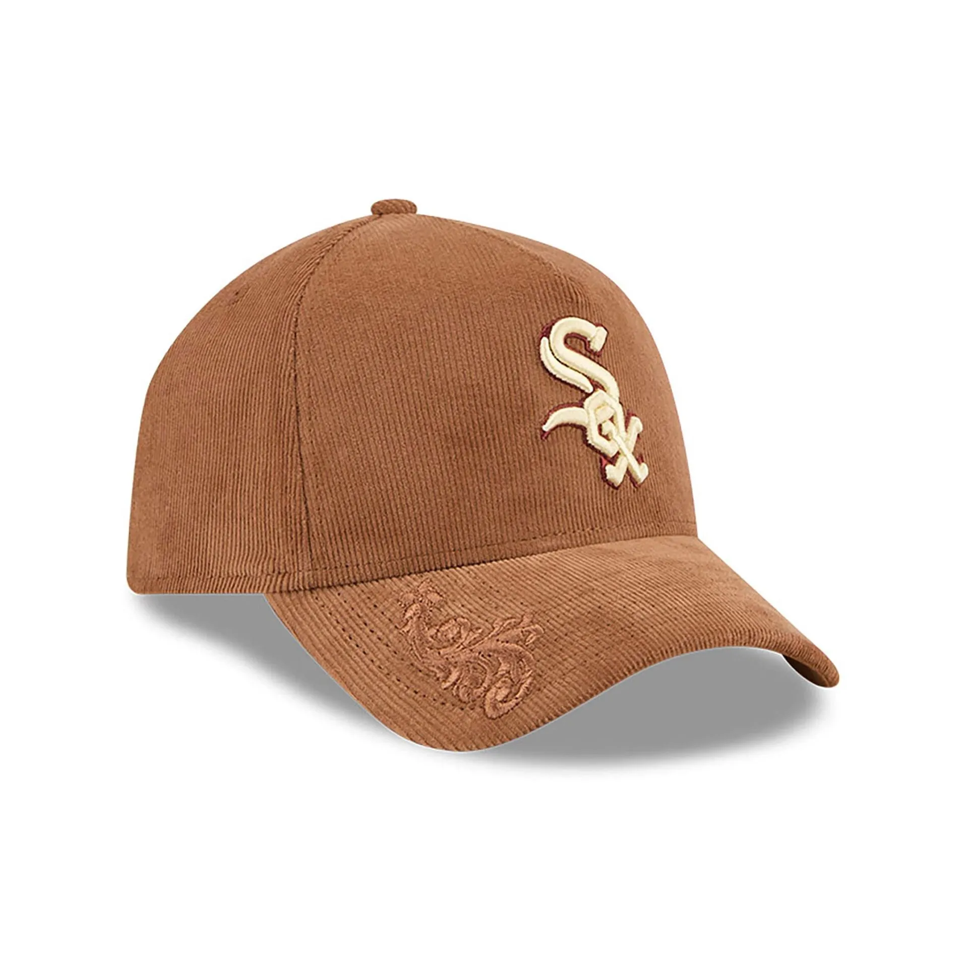 Chicago White Sox Ornamental Cord Brown 9FORTY A-Frame Adjustable Cap