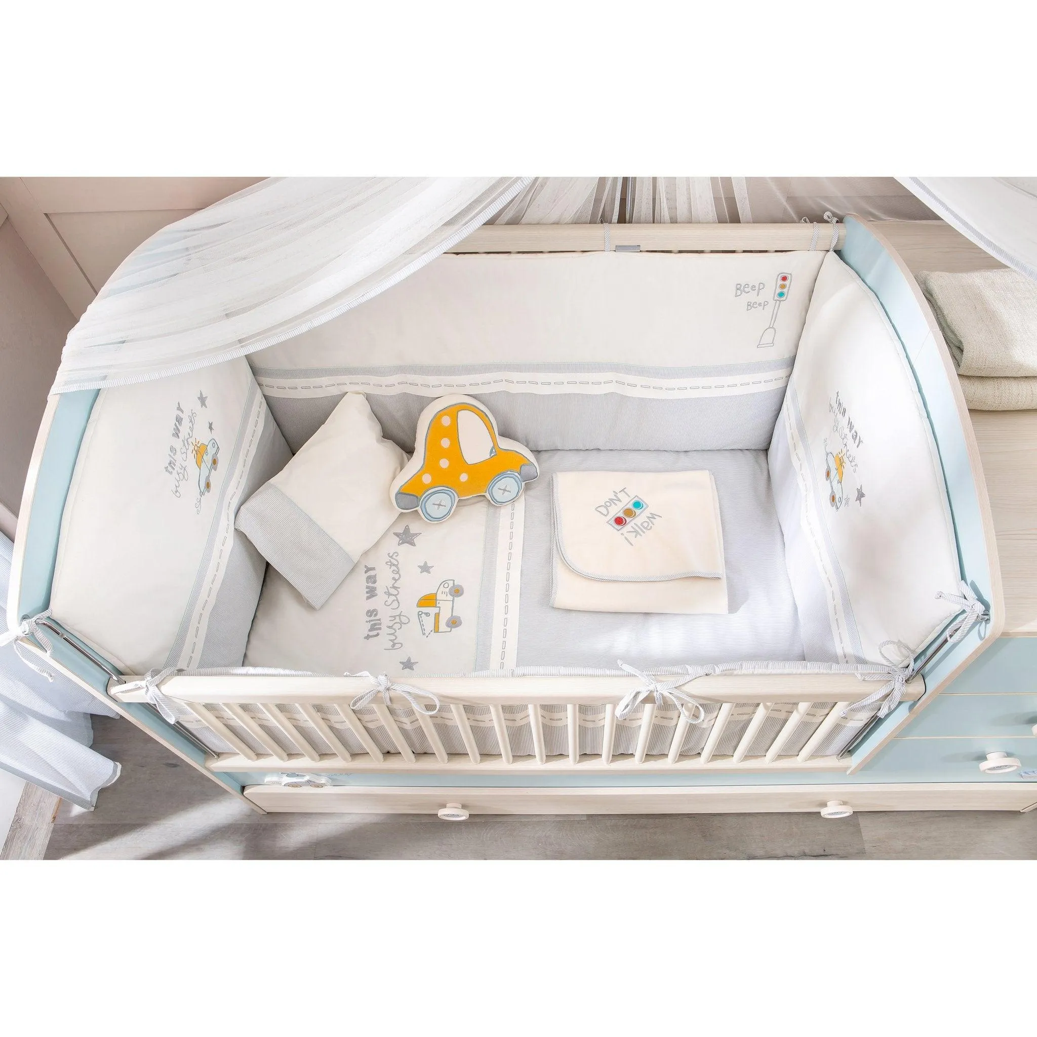 Cilek Cars Bedding Set (80X130 Cm or 75X115 Cm)