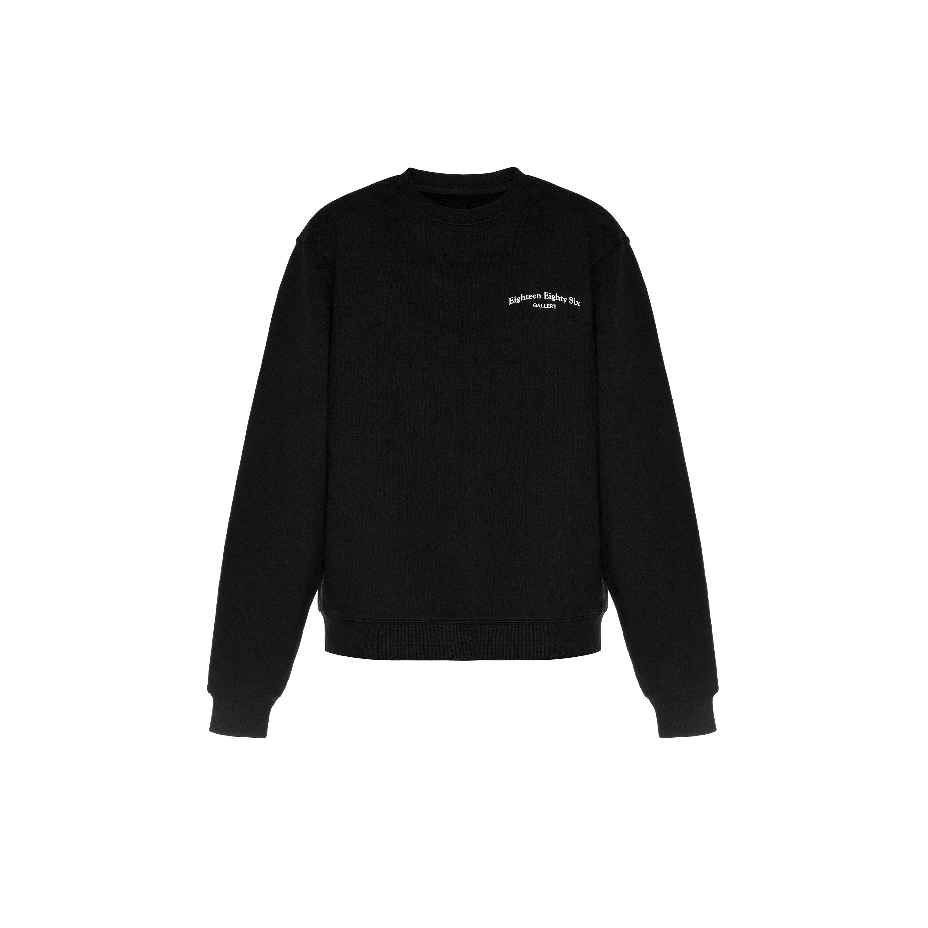 CLASSIC 1886 GALLERY SWEATSHIRT- BLACK