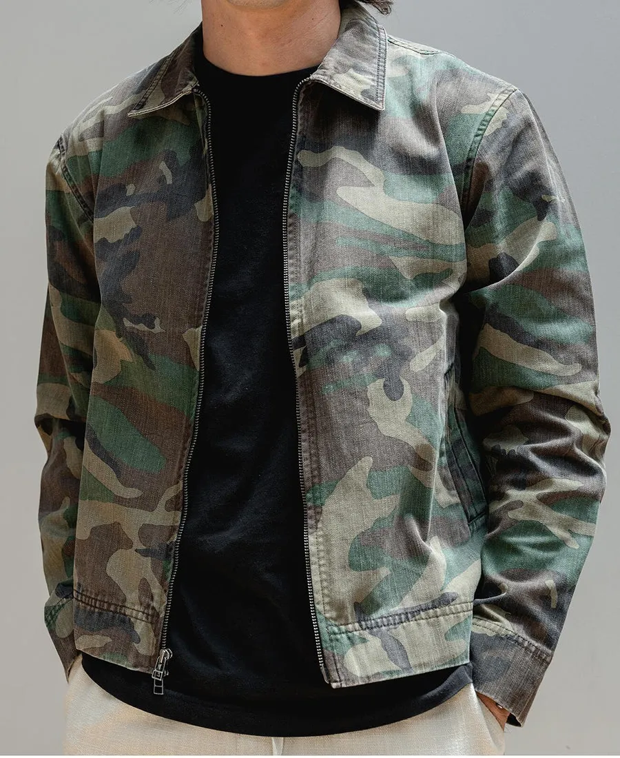 Club Jacket - Camo Twill