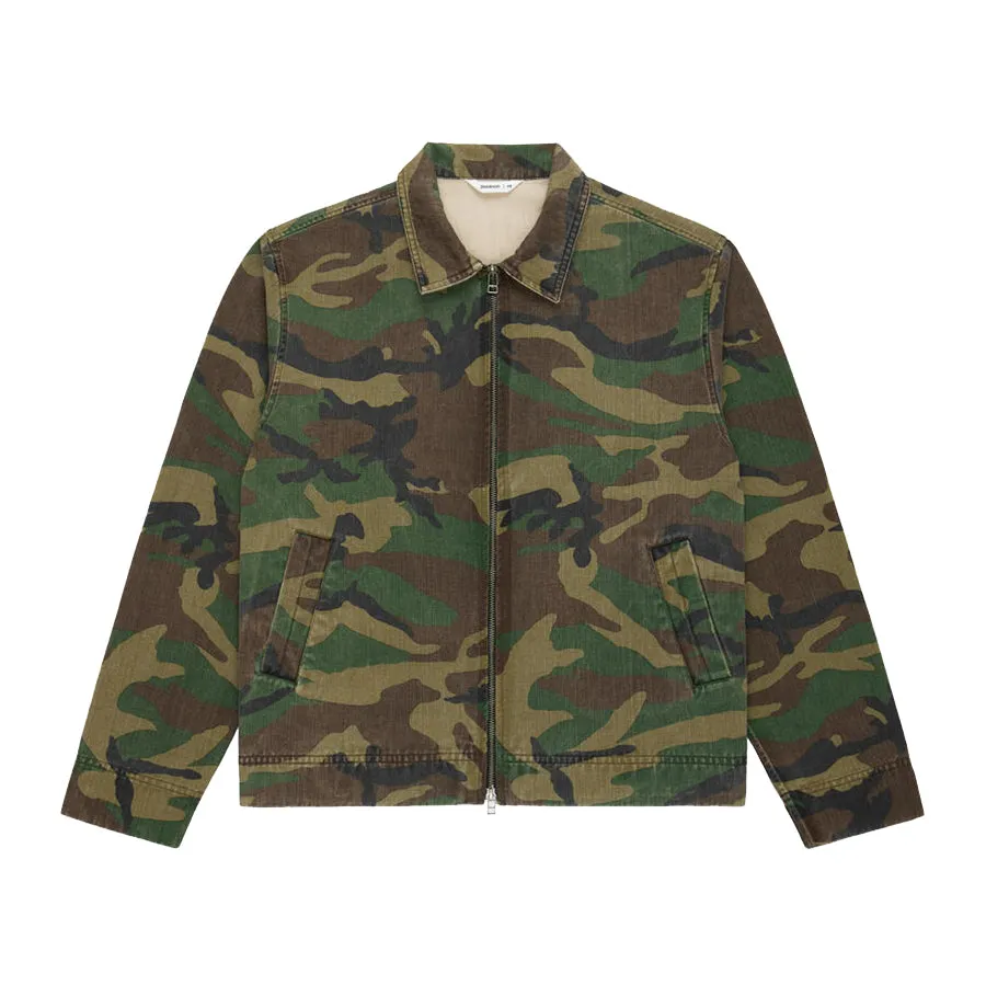 Club Jacket - Camo Twill