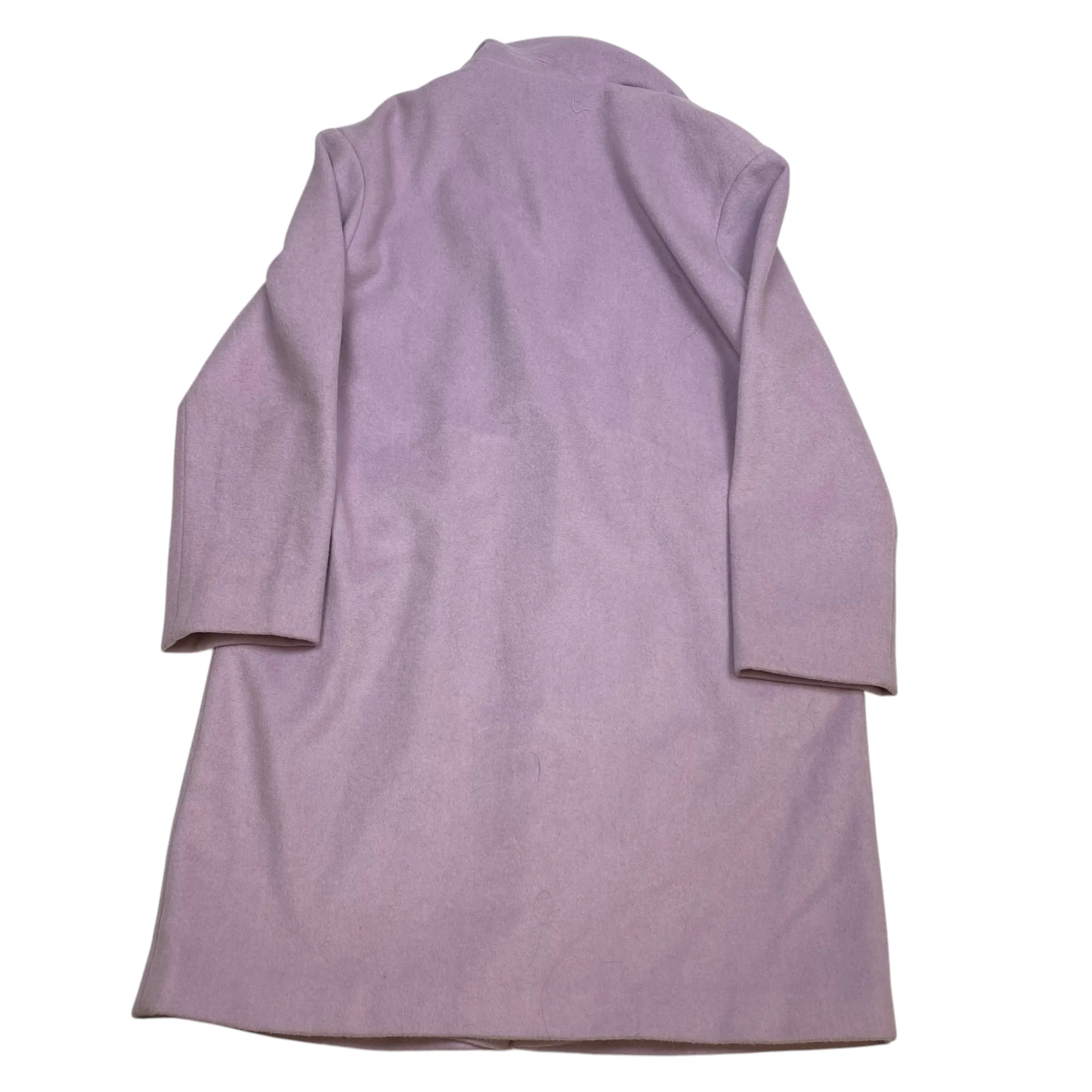 Coat Wool By Halogen In Purple, Size: S