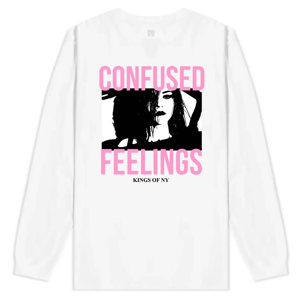 Confused Feelings Mens Long Sleeve T-Shirt