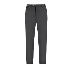 CORNELIANI Flat Front Trouser CHARCOAL REG