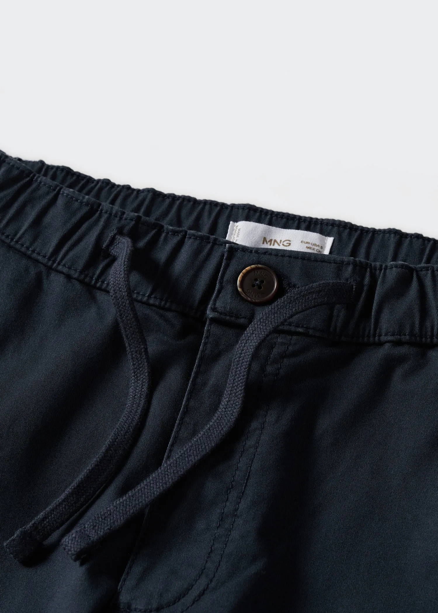 Cotton cargo trousers