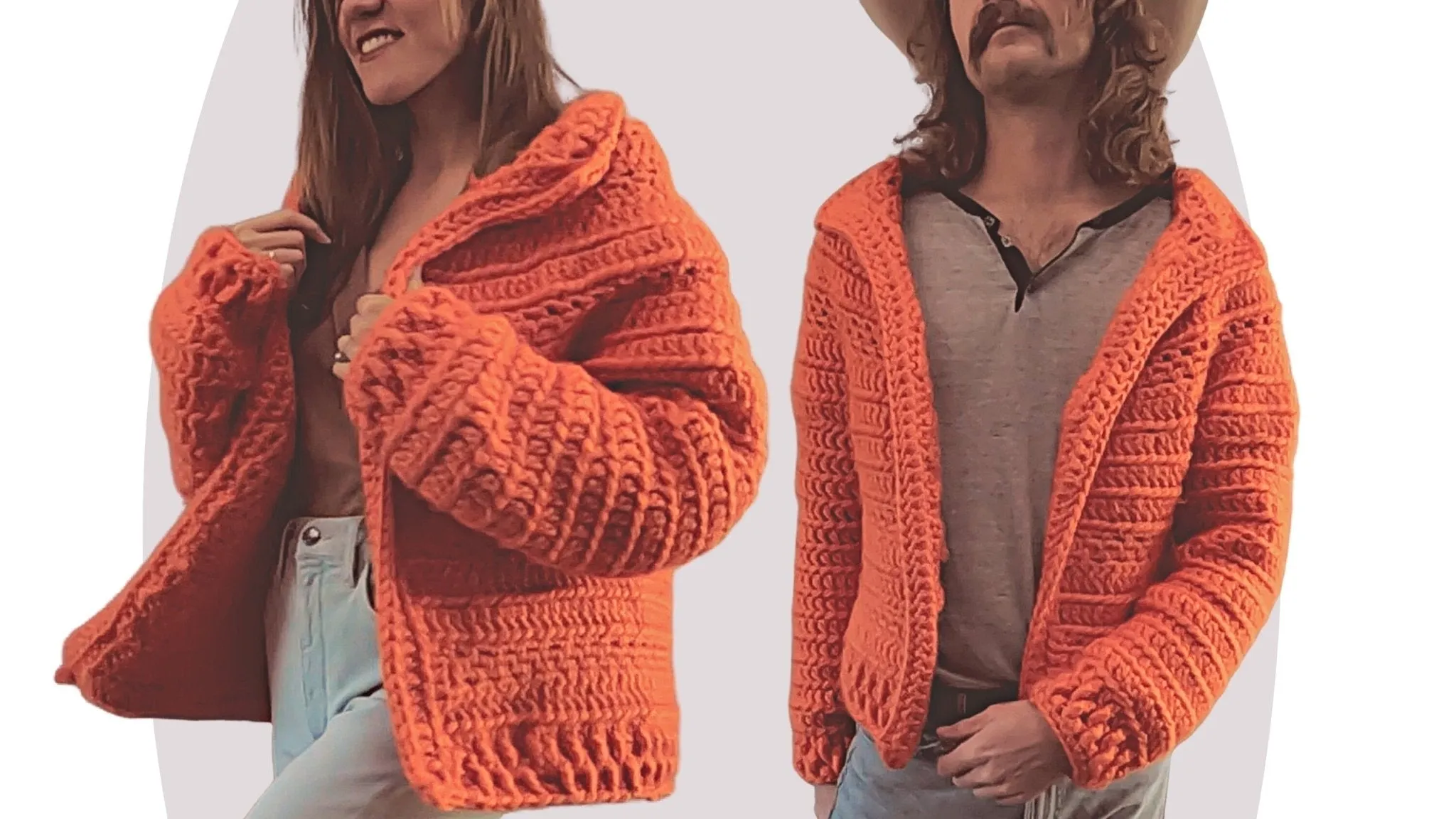 Crochet Jacket Pattern - Cosmos