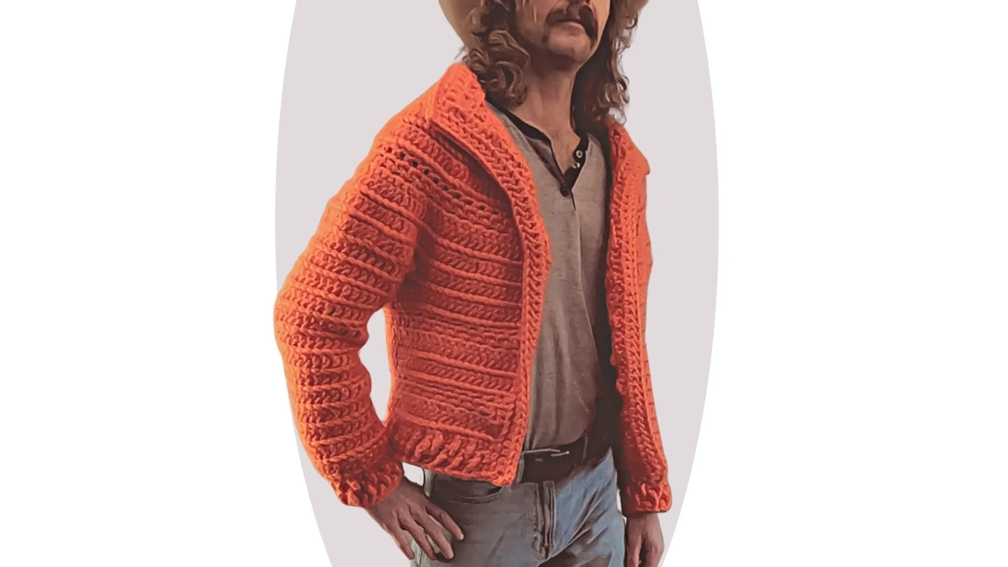 Crochet Jacket Pattern - Cosmos