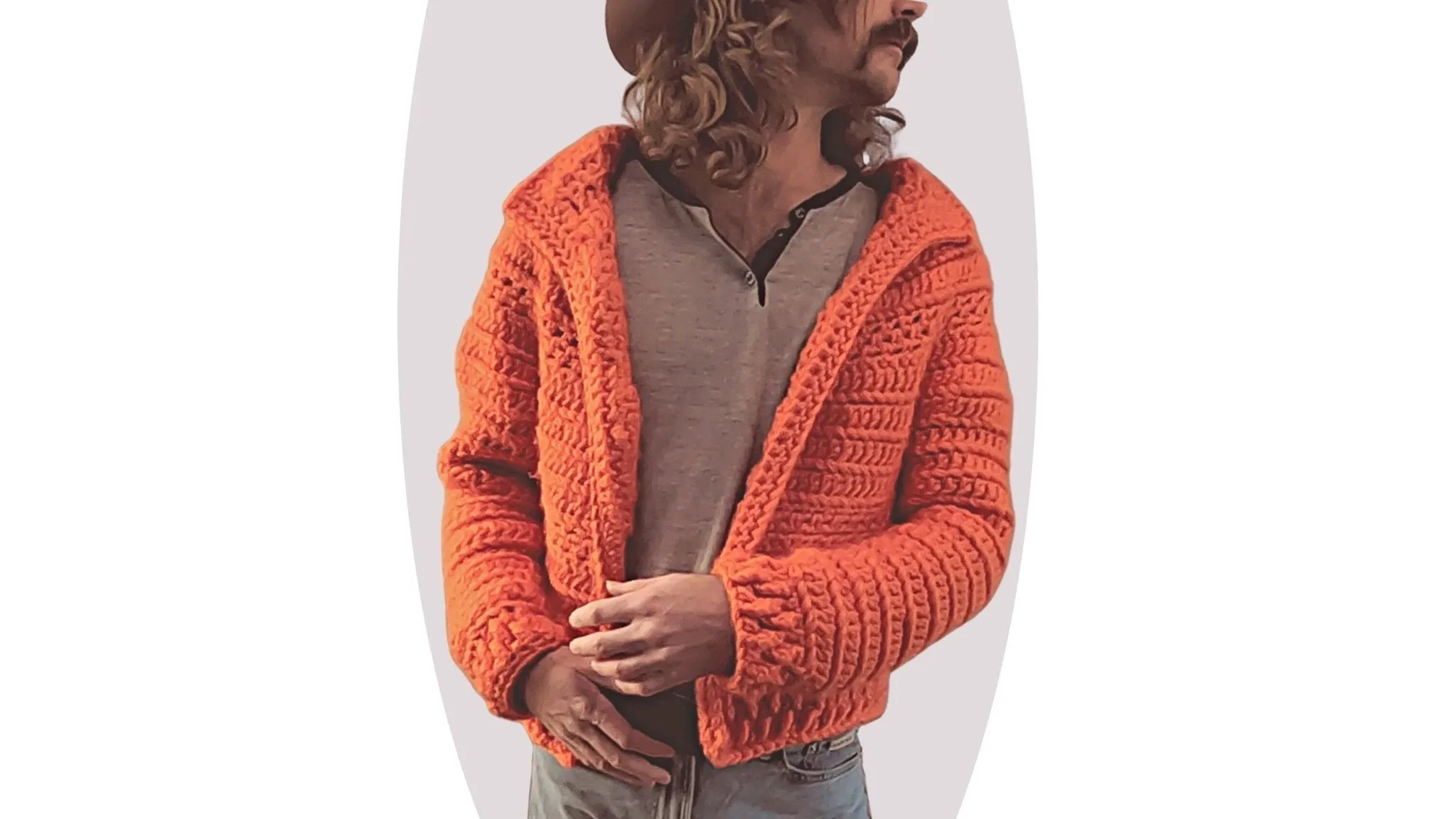 Crochet Jacket Pattern - Cosmos