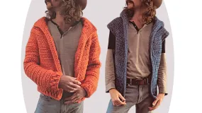 Crochet Jacket Pattern - Cosmos