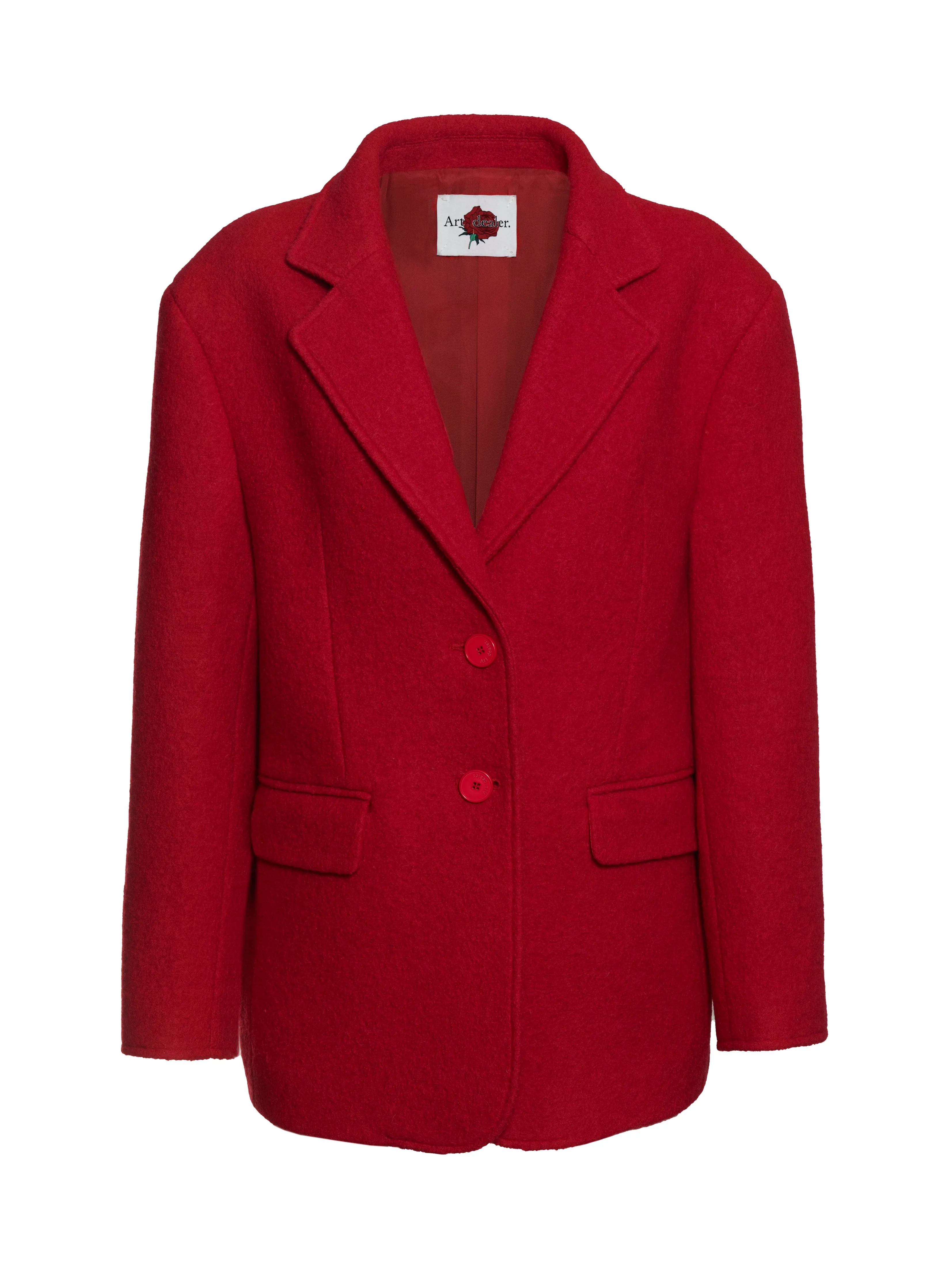 Daria Jacket - Ruby Red