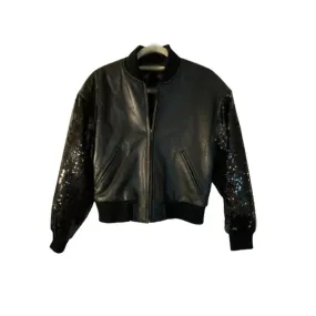 Delilah Mccall Sequin Sleeves Jacket