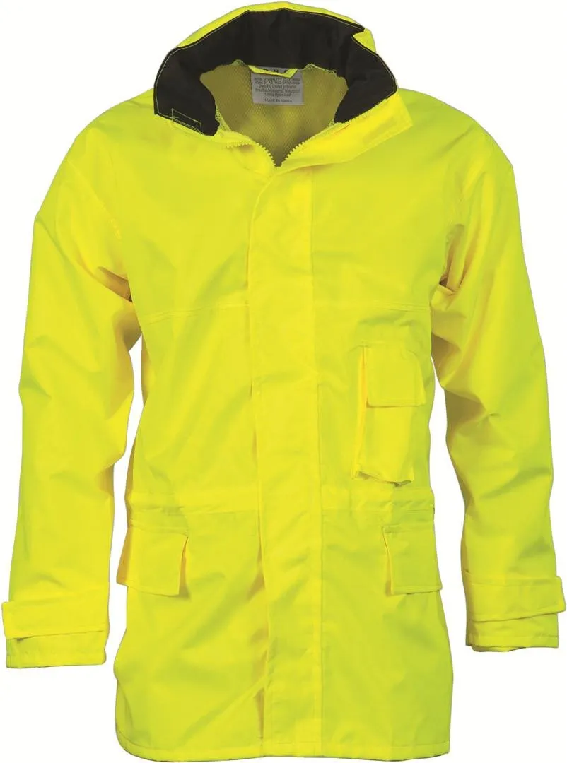 DNC Hi Vis Breathable Rain Jacket (3873)