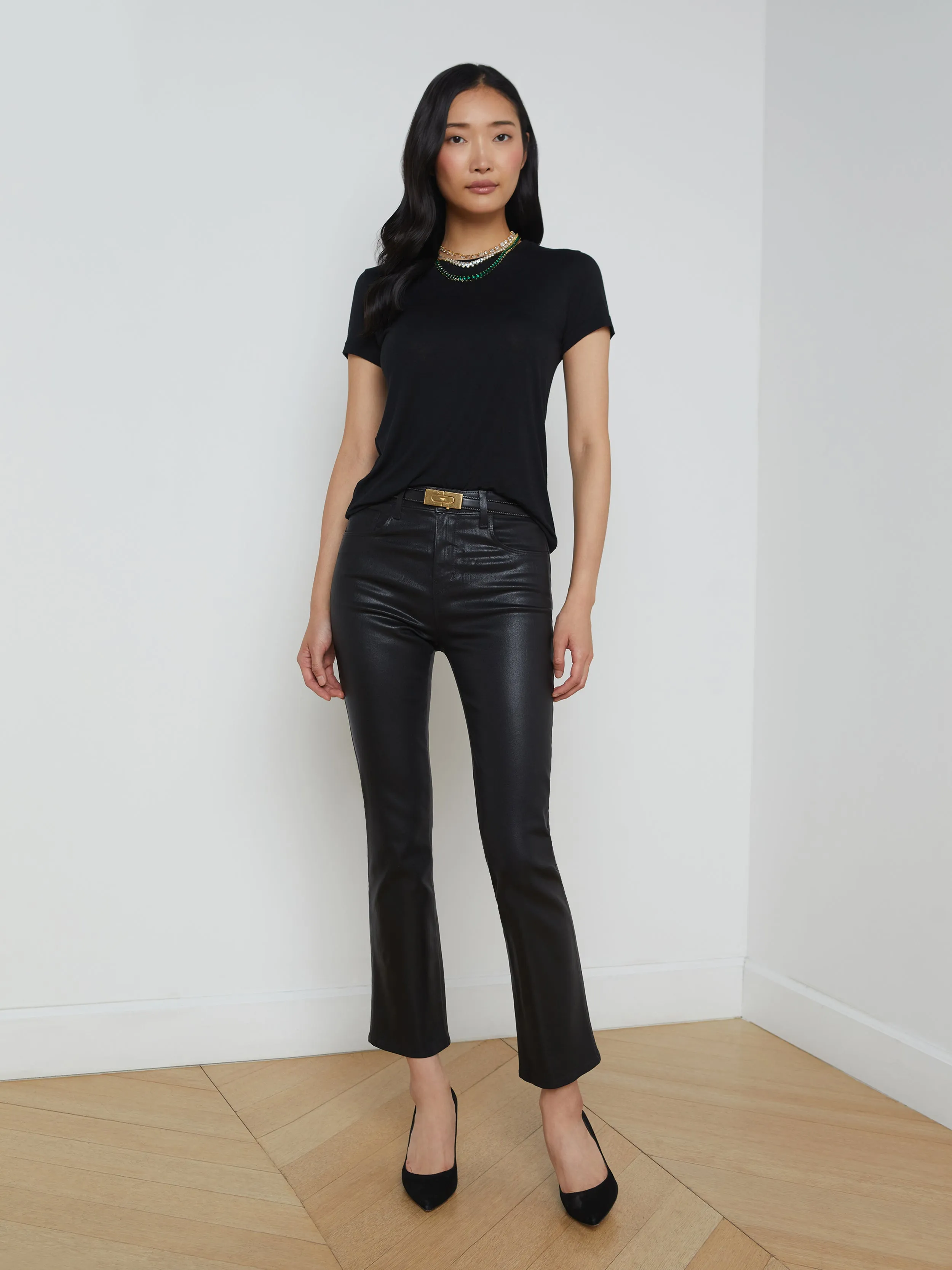 Ellie Cashmere Jersey Tee