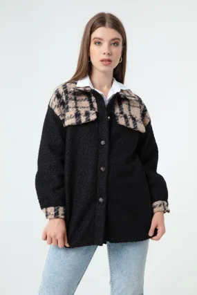 Female Plaid Pattern Jacket