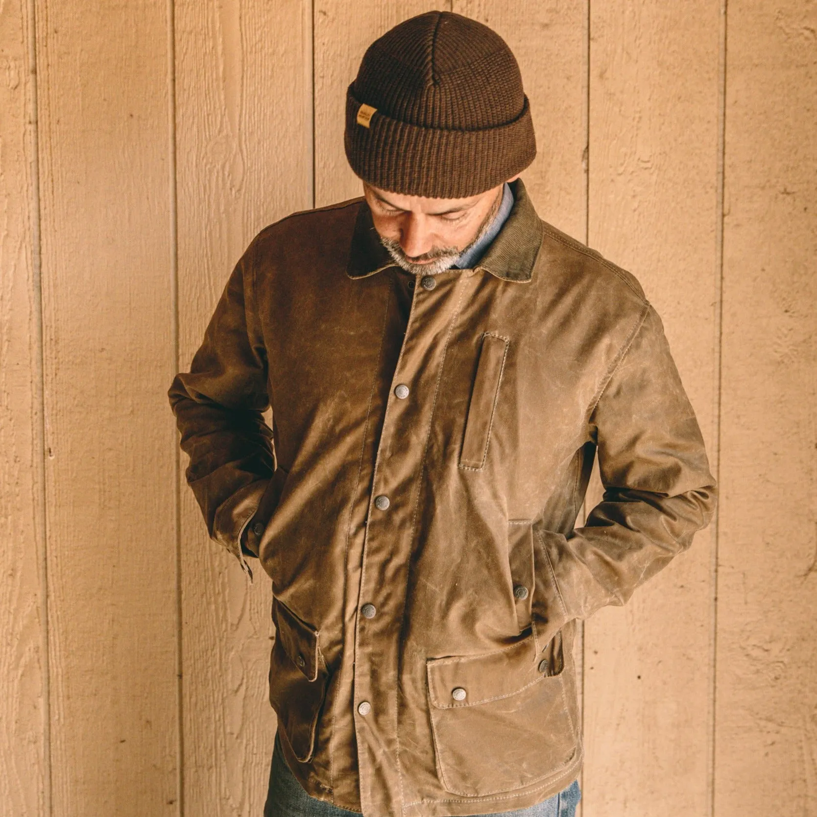 Field Jacket - Waxed Tan