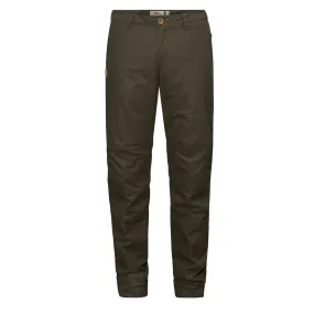 Fjallraven Womens Sormland Tapered Winter Trousers Dark Olive