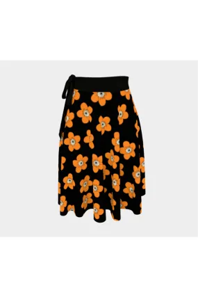 Flower Power Wrap Skirt