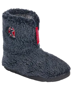 Gosling Snow Tipped Sherpa Slipper Boots in Washed Peacoat Navy