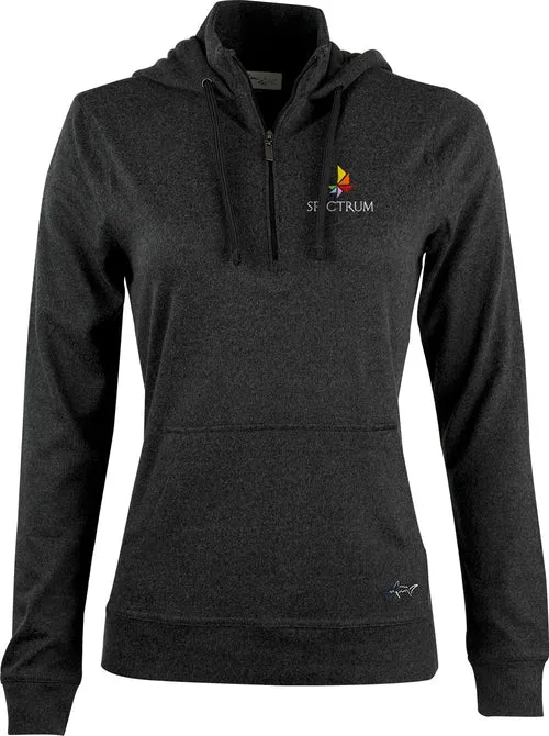 Greg Norman Ladies Lab 1/4-Zip Hoodie