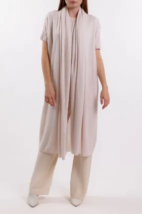 HOODED DRAPE DUSTER