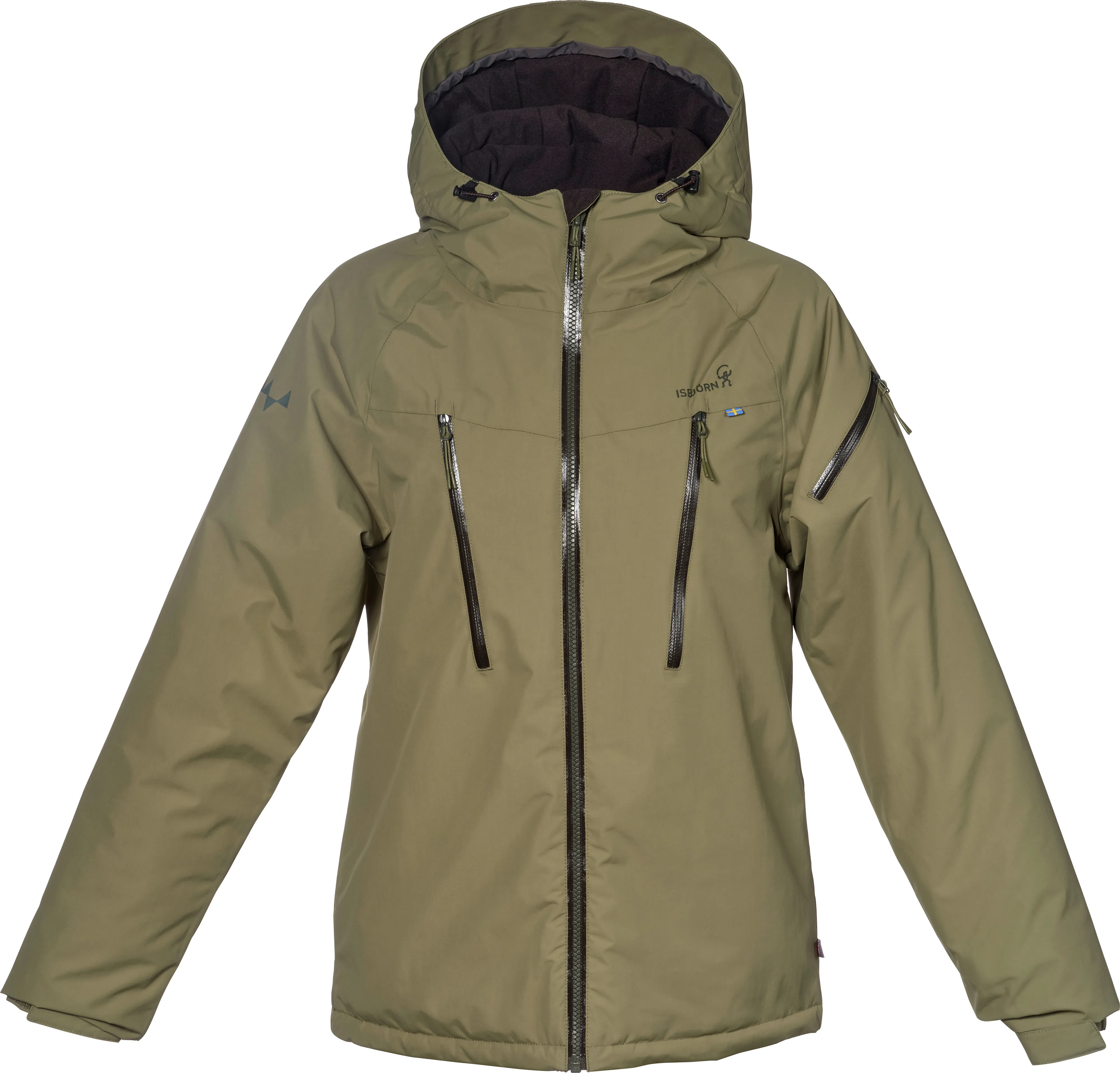 Isbjörn of Sweden Kids&#x27; Carving Winter Jacket Moss | Buy Isbjörn of Sweden Kids&#x27; Carving Winter Jacket Moss here | Outnorth