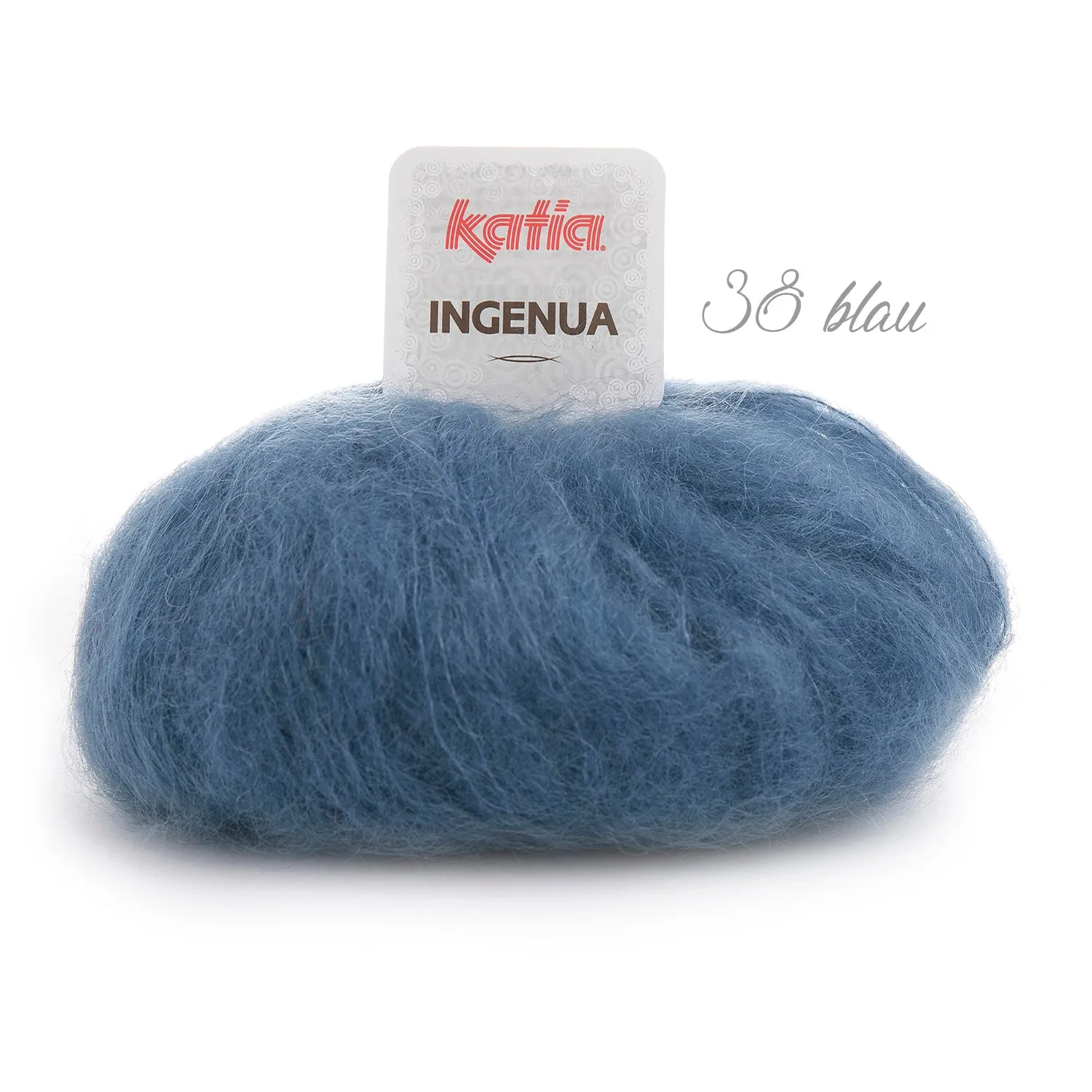 KNIT KIT 3-farbiger Strickpullover aus Mohair INGENUA