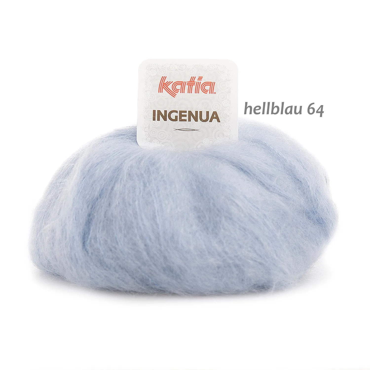 KNIT KIT 3-farbiger Strickpullover aus Mohair INGENUA