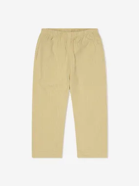 Konges Slojd Unisex Cotton Seersucker Trousers