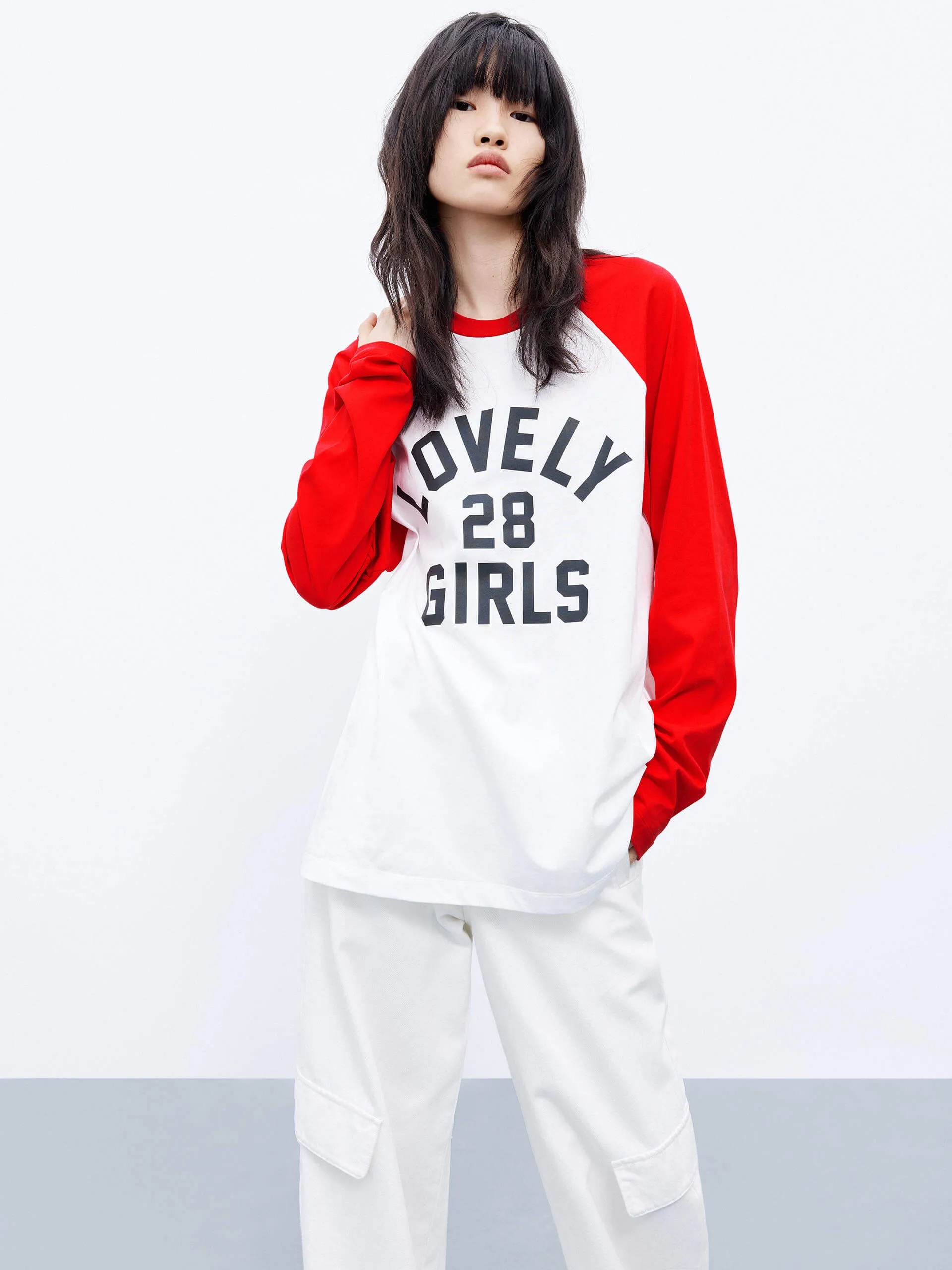 Letter Print Long Sleeve T-Shirt