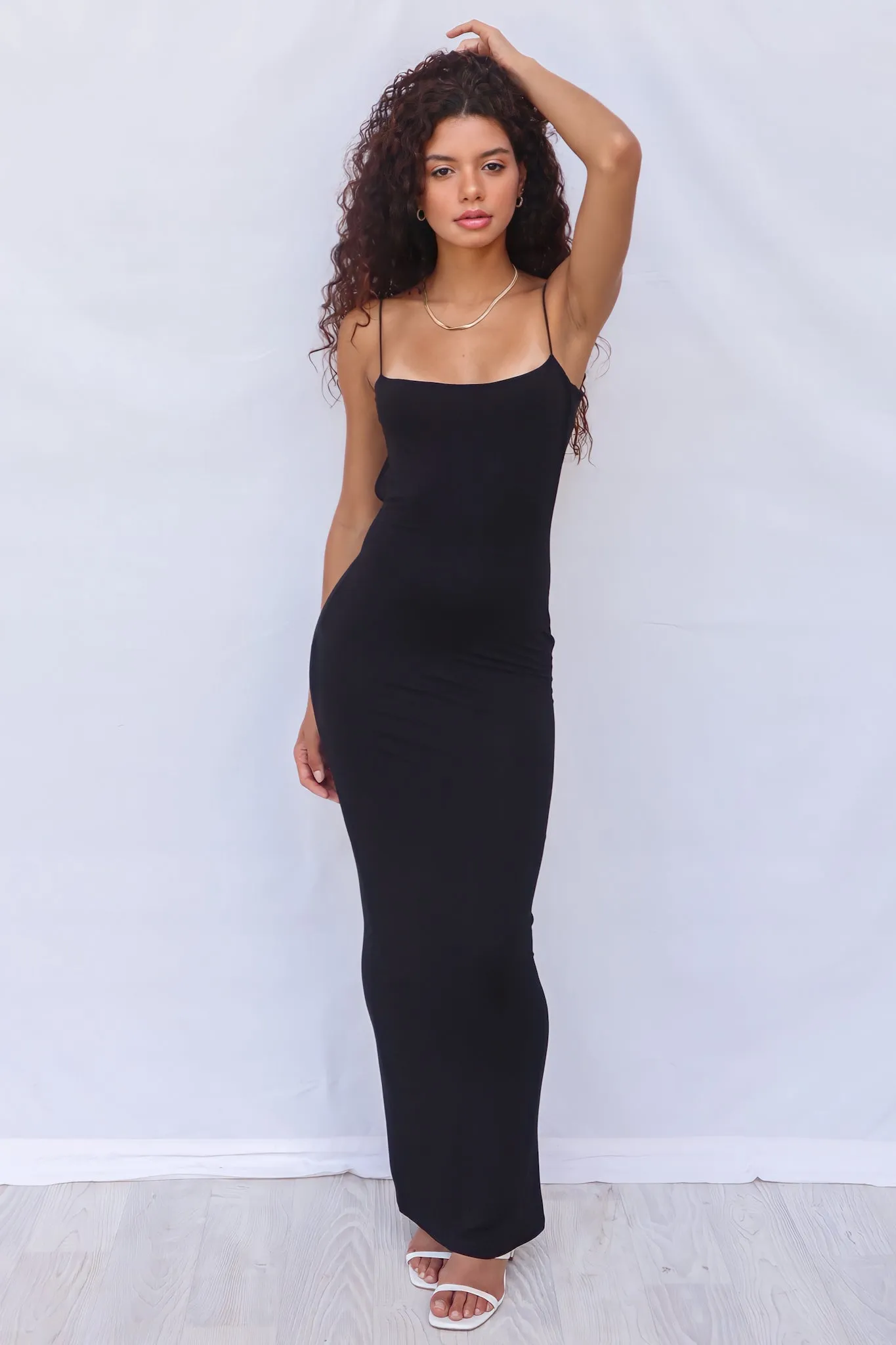 Lisa Maxi Dress - Black