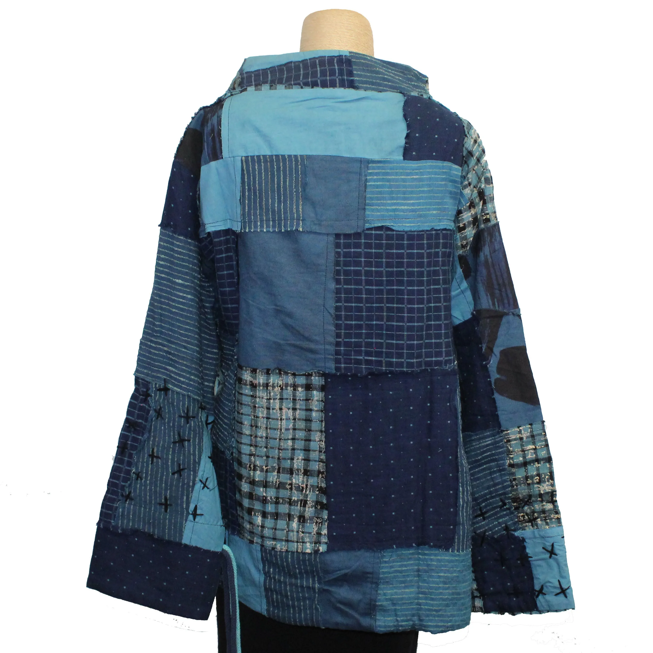 M Square Hazel Shirt/Jacket, Blues M/L