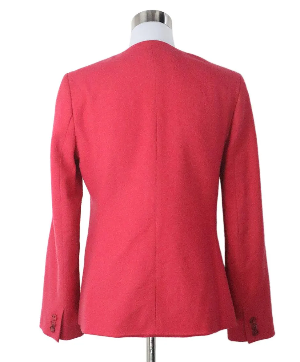 Max Mara Size Pink Cashmere Jacket sz 10