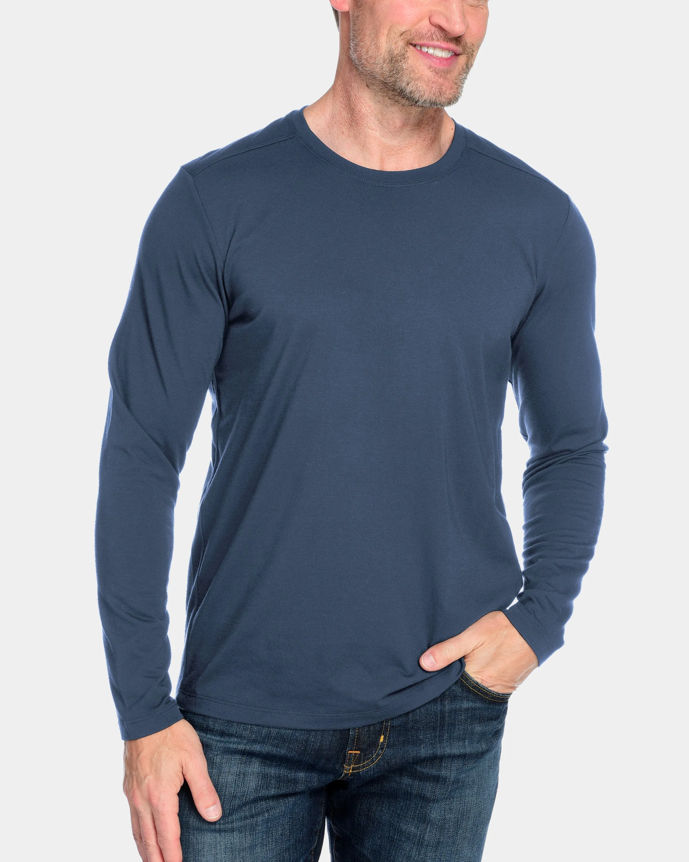 Men's Everyday Cashmere Long Sleeve Crew