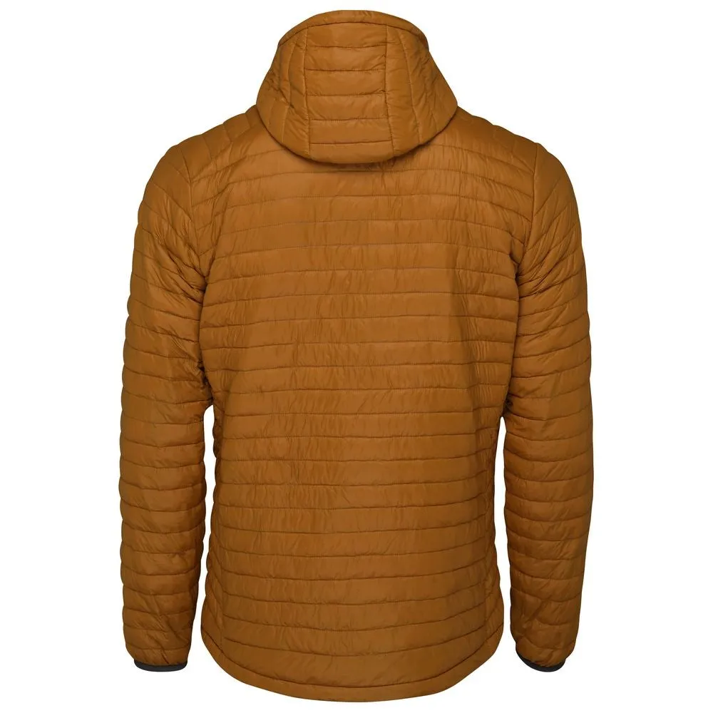 Mens Merino Wool Insulated Jacket (Mustard/Smoke)