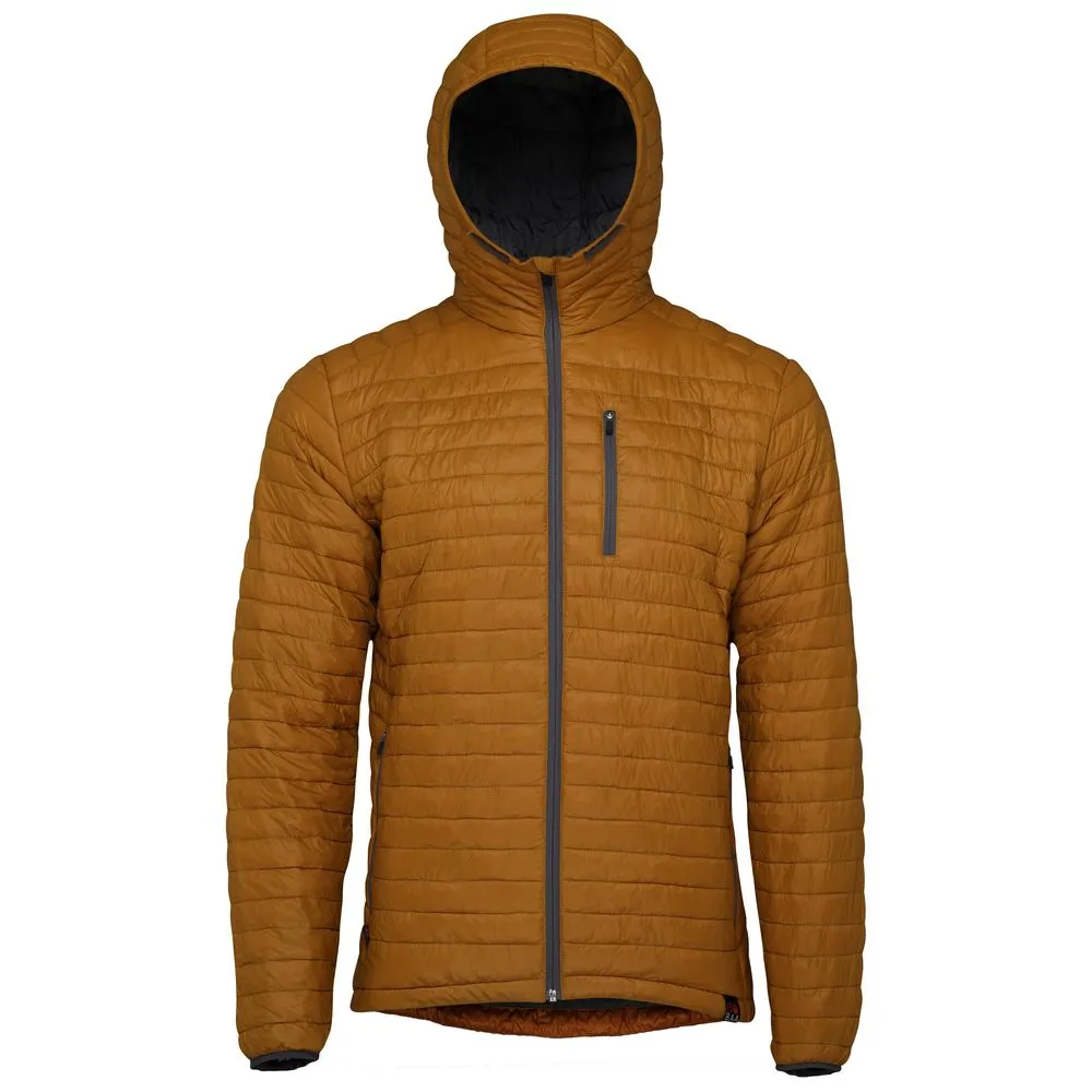 Mens Merino Wool Insulated Jacket (Mustard/Smoke)